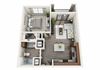 A6 Floor Plan A6 Floor Plan at Vintage Tollgate, Thompson Station, 37179